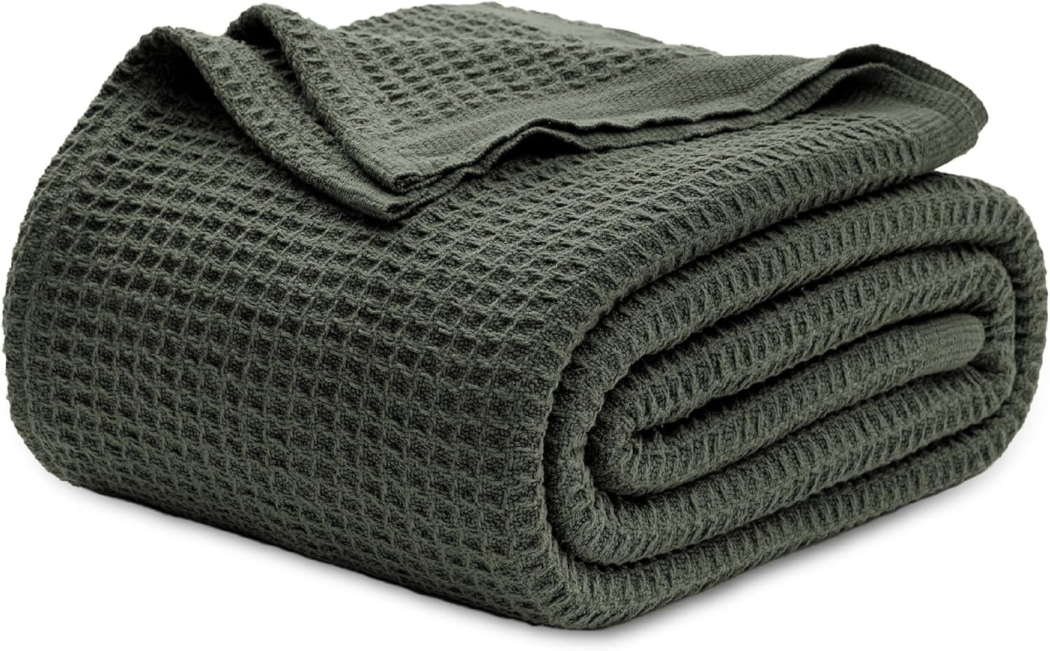 Cooling Blanket | Waffle Weave Cooling Design | 100% Cotton Queen | Lightweight & Breathable