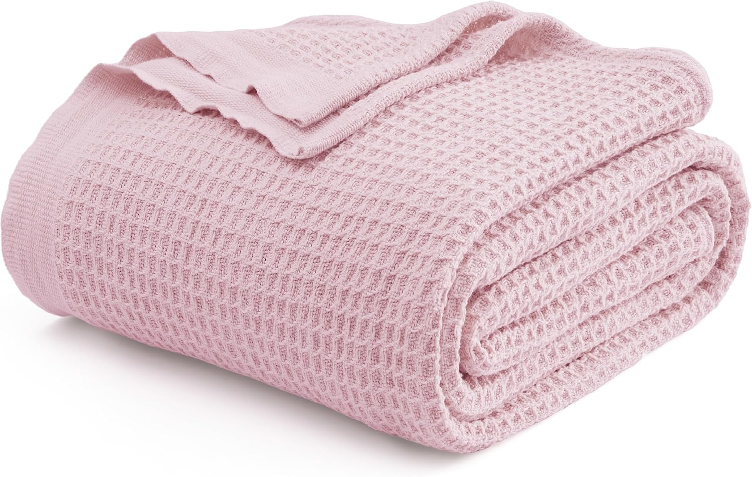 Cooling Blanket | Waffle Weave Cooling Design | 100% Cotton Queen | Lightweight & Breathable