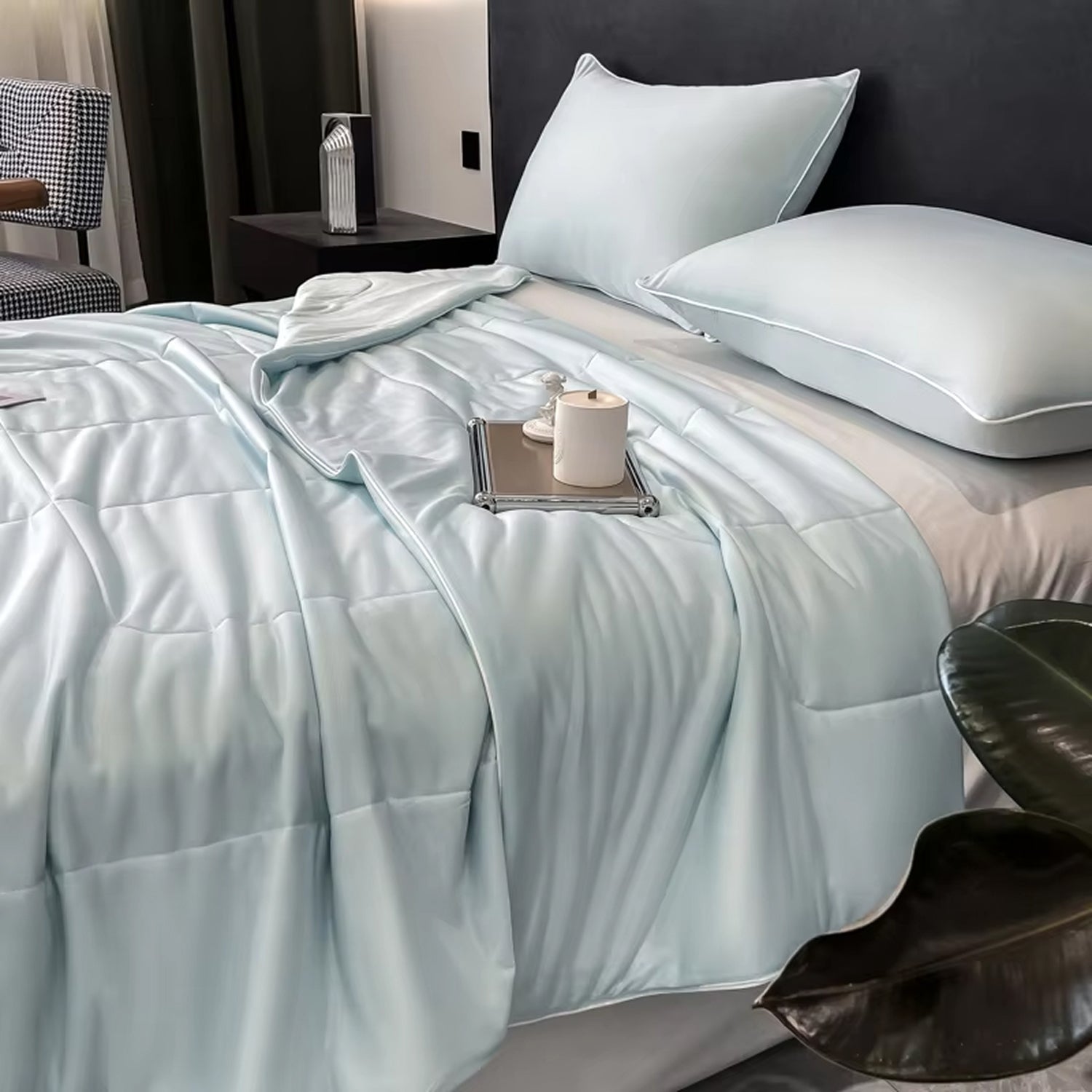 Cooling Blanket for Hot Sleepers | Q-Max Cooling Fabric & Dual-Sided Design | Machine Washable