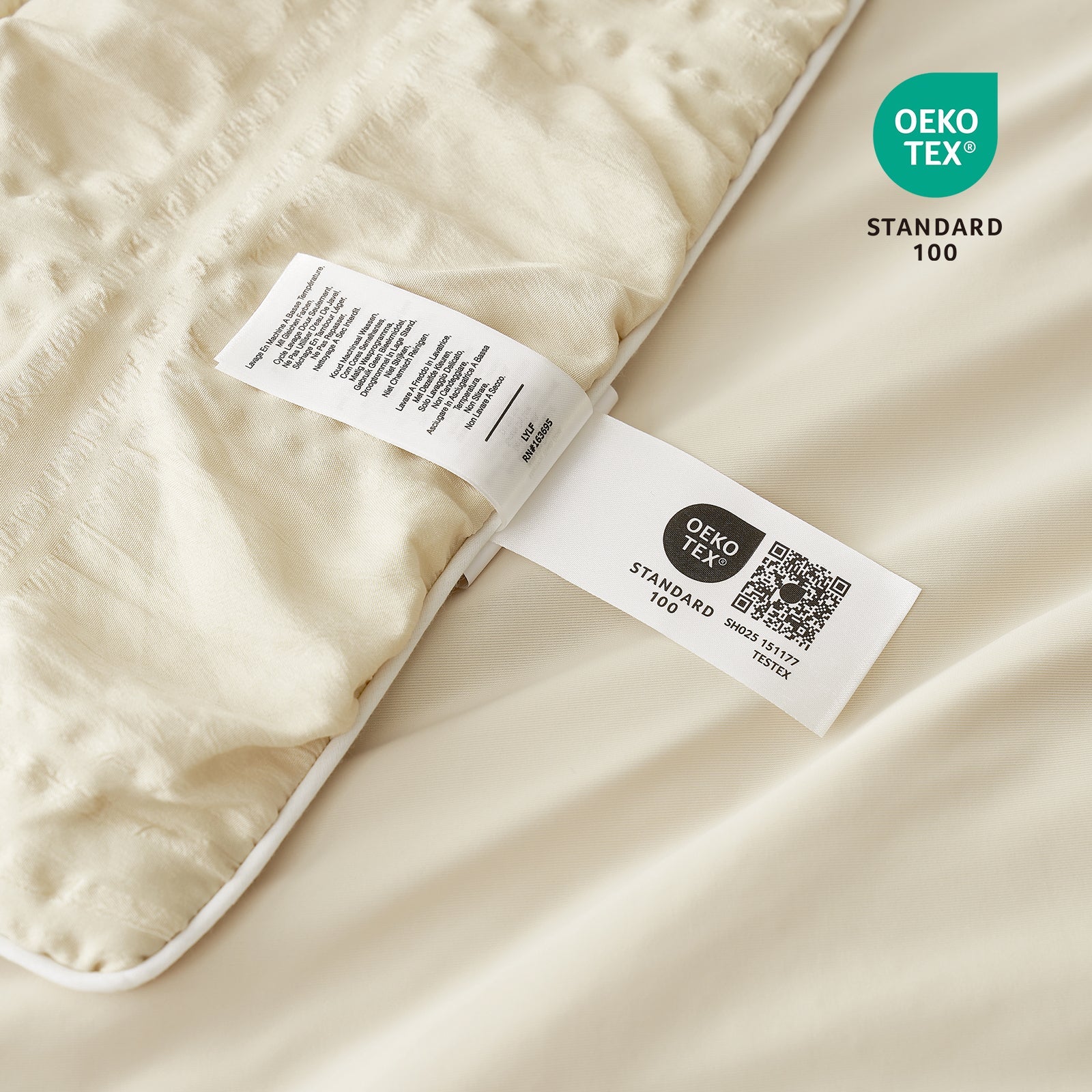 Cooling Comforter | Advanced Airflow | Lightweight Seersucker Fabric & Plaid | For Hot Sleepers