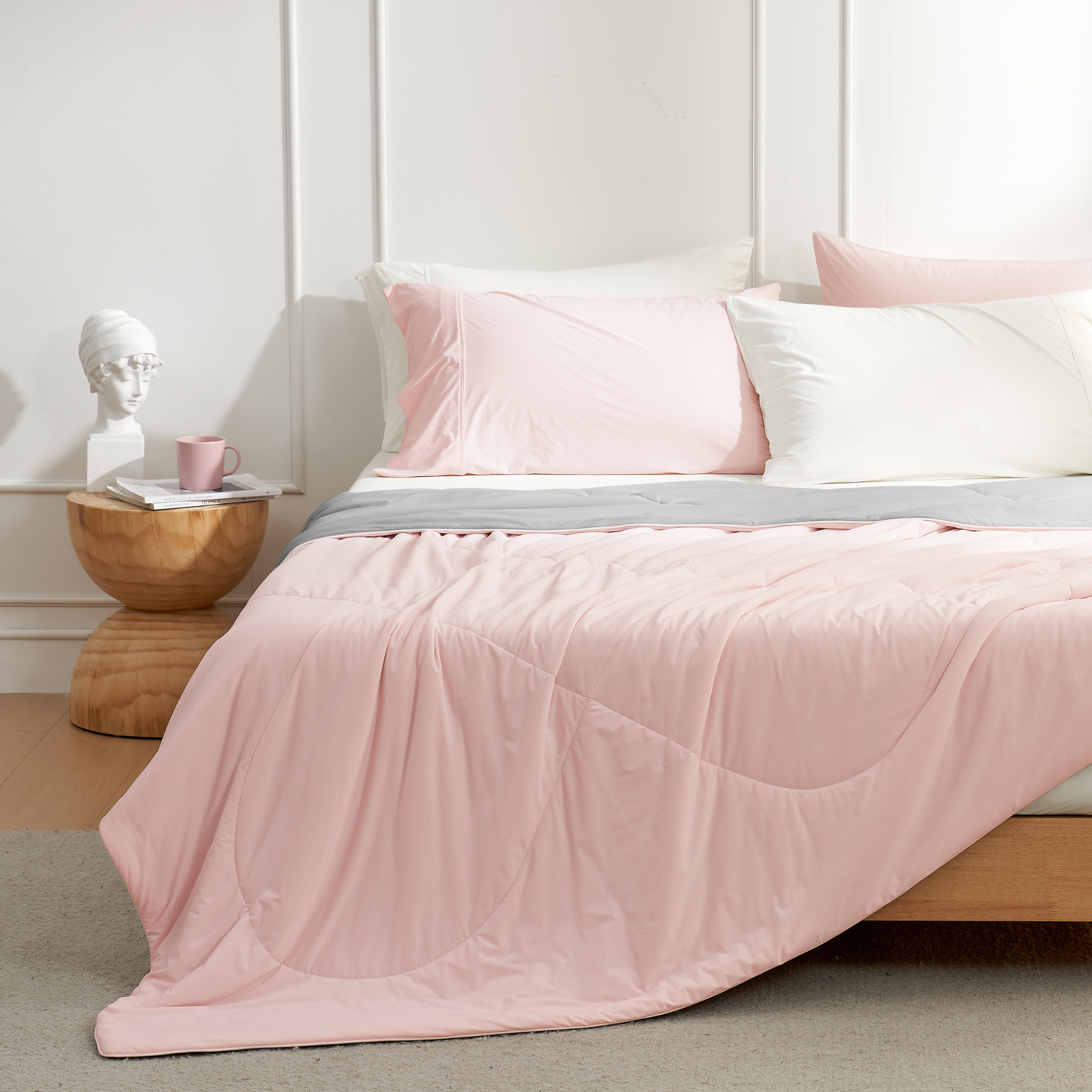 Cooling Comforter for Hot Sleepers | Japanese Cooling Fabric | Lightweight & Breathable