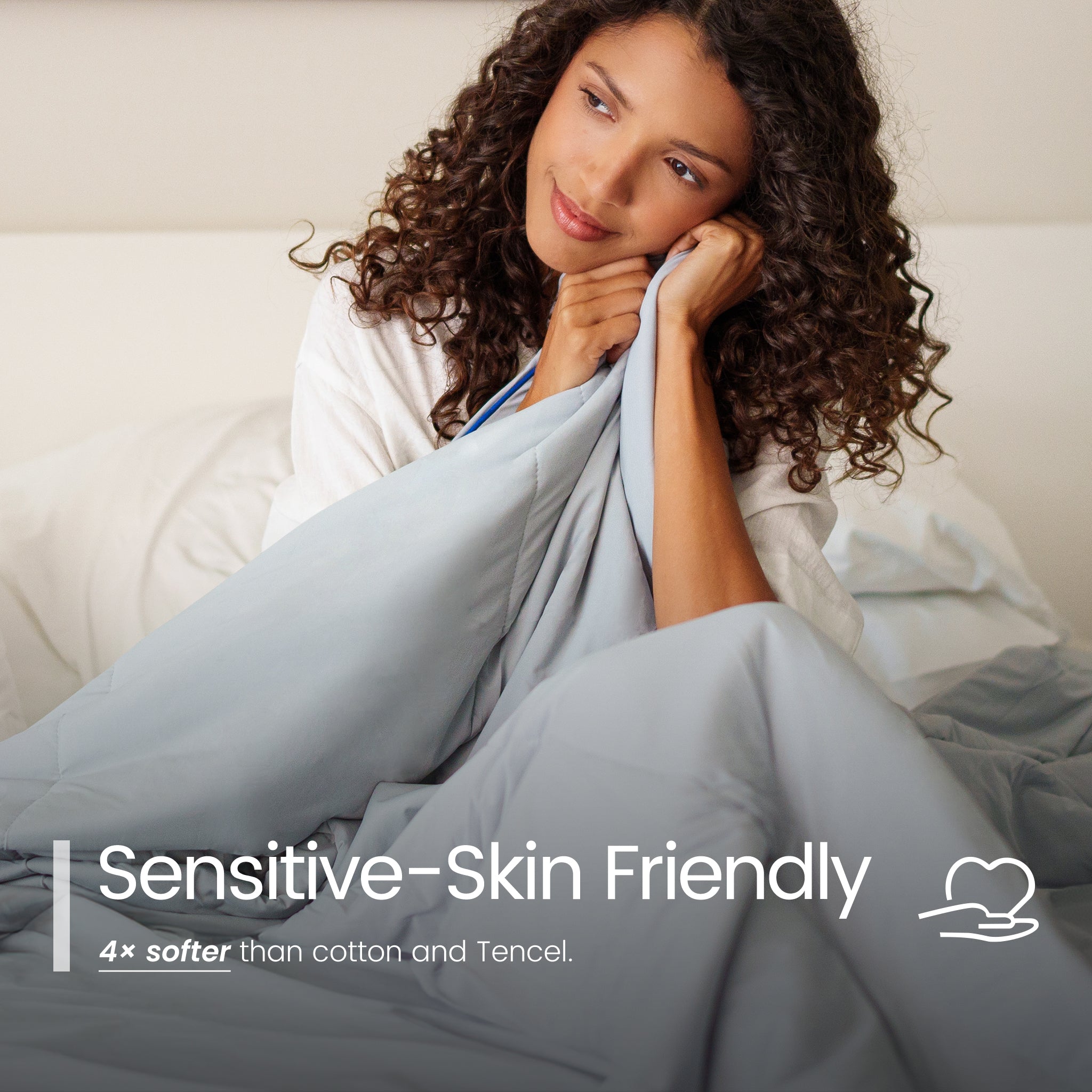 Cooling Comforter for Hot Sleepers | Temperature-Regulating Fabric | Machine Washable
