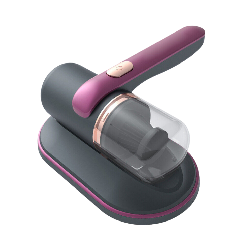 Cordless Dust Mite Vacuum | UV-C Lamp & Powerful Suction | USB-C Fast Charging | Allergen Reduction
