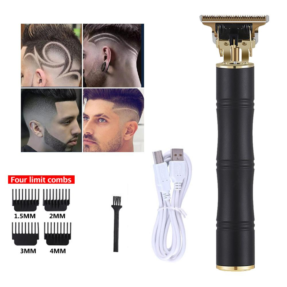 Cordless T-Blade Trimmer | Precision Beard & Hair Styling | USB Rechargeable | Comfortable Grip