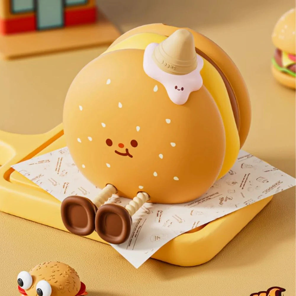 Cute Animal LED Night Lamp | Touch & Squeeze Control | Rechargeable Battery | Soothing Ambience
