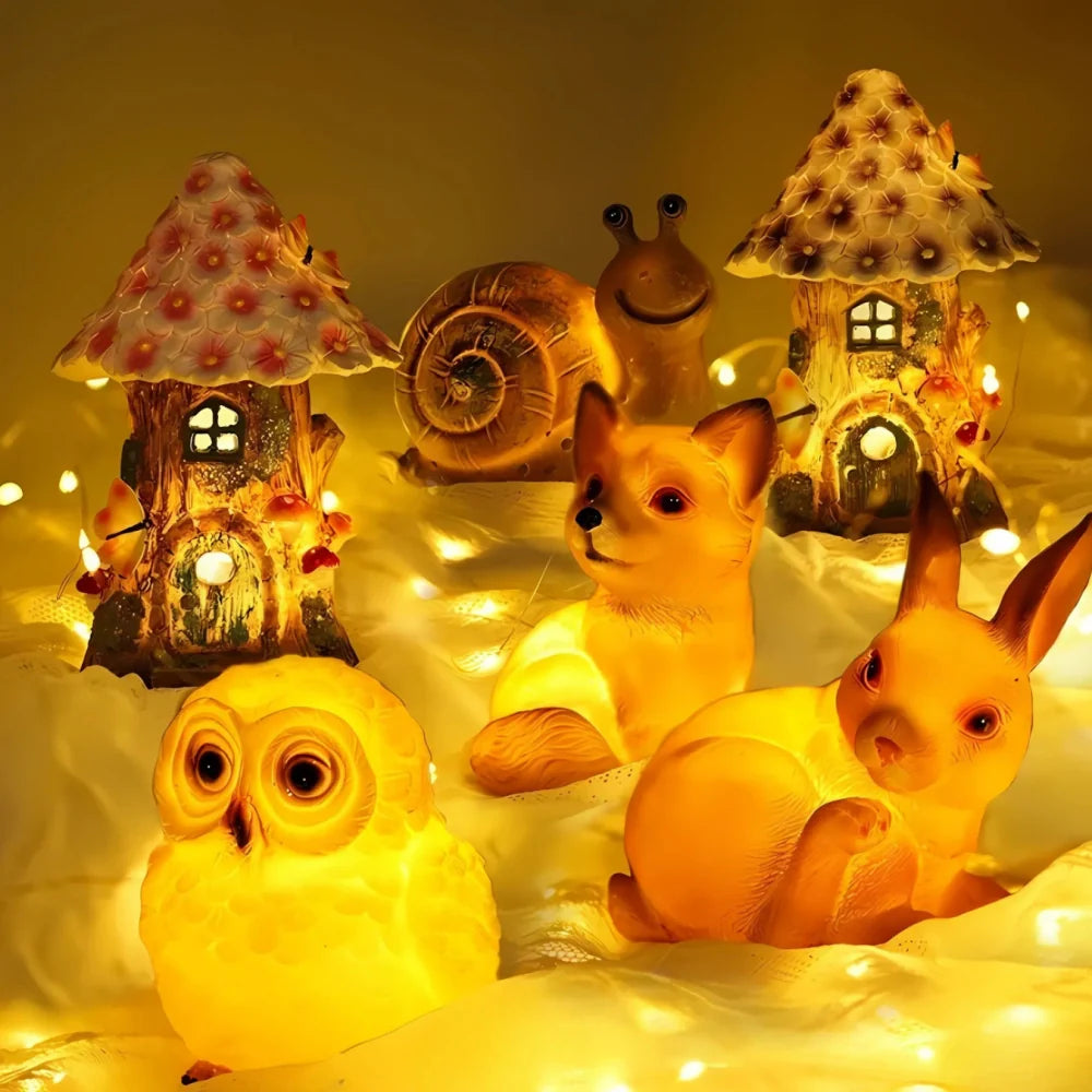 Decorative Solar Garden Lamp | Animal-Shaped | Dusk Sensor & Weather Resistant