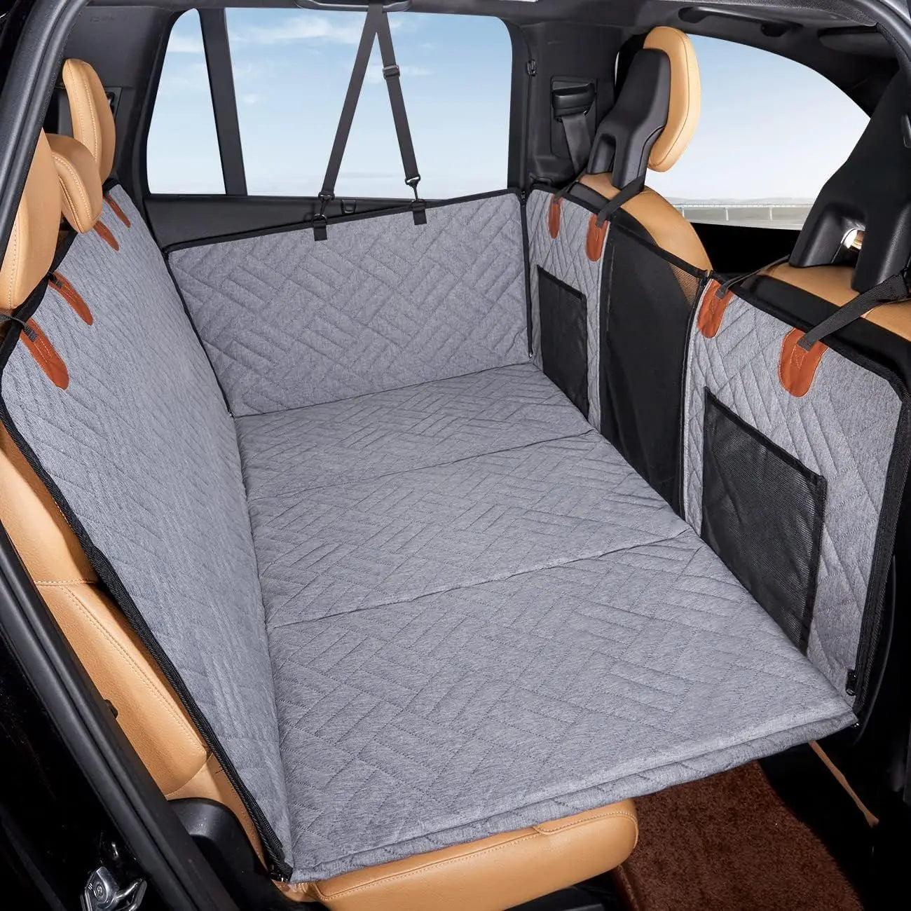 Dog Back Seat Hammock | Full-Seat Protection | 133×160 cm | Quick Install & Easy Care