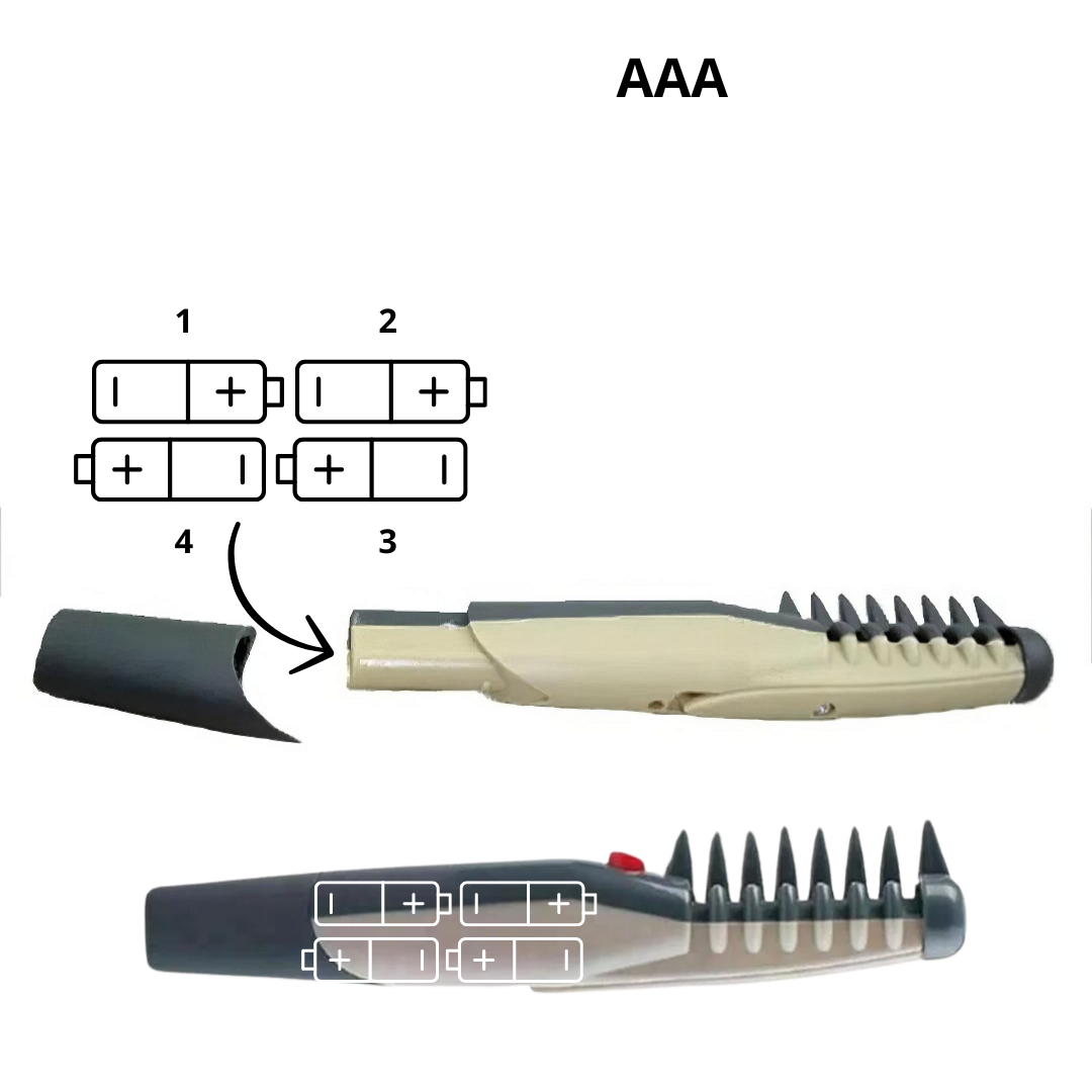 Dog & Cat Grooming Tool | Dematting & Detangling Trimmer | For All Coat Types