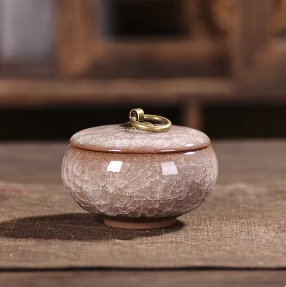 Dog & Cat Urn | Handcrafted Ceramic Cat-Shaped | Waterproof & Durable | Keepsake Memorial