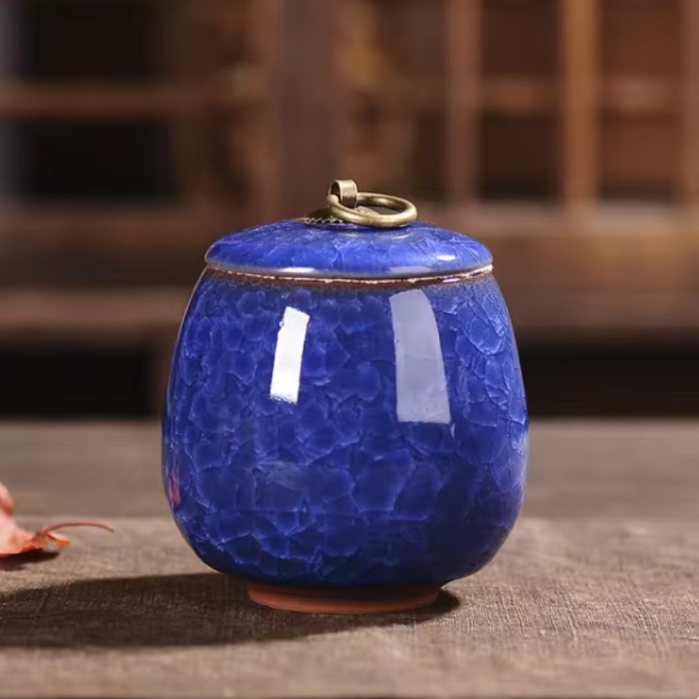 Dog & Cat Urn | Handcrafted Ceramic Cat-Shaped | Waterproof & Durable | Keepsake Memorial