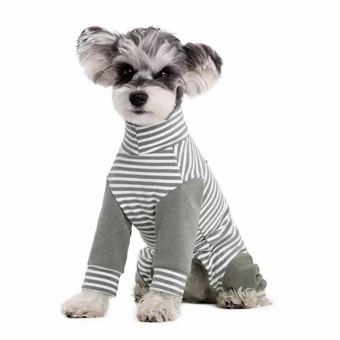 Dog Recovery Suit | Anti-Licking Full-Body | Breathable Long Sleeves | Post-Surgery Protection