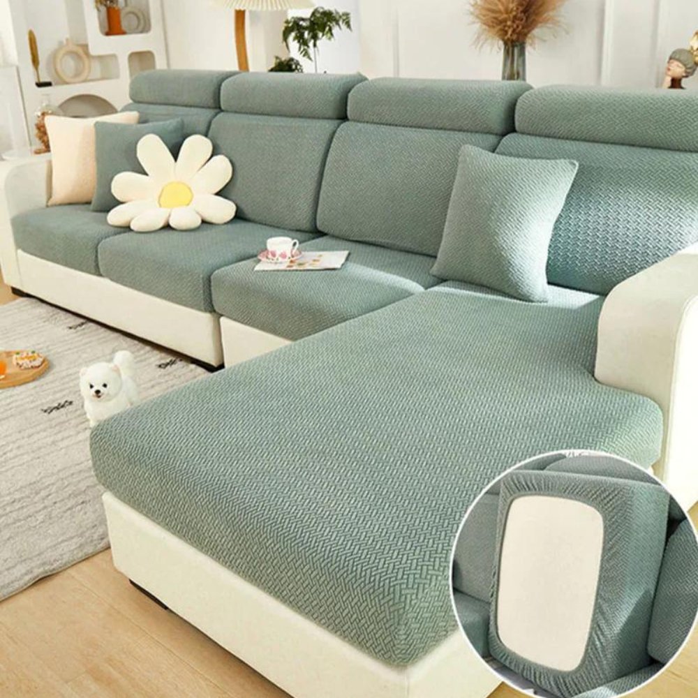 Dog Sofa Cover | Stretchy Universal Fit | Machine Washable & Pet Hair Resistant