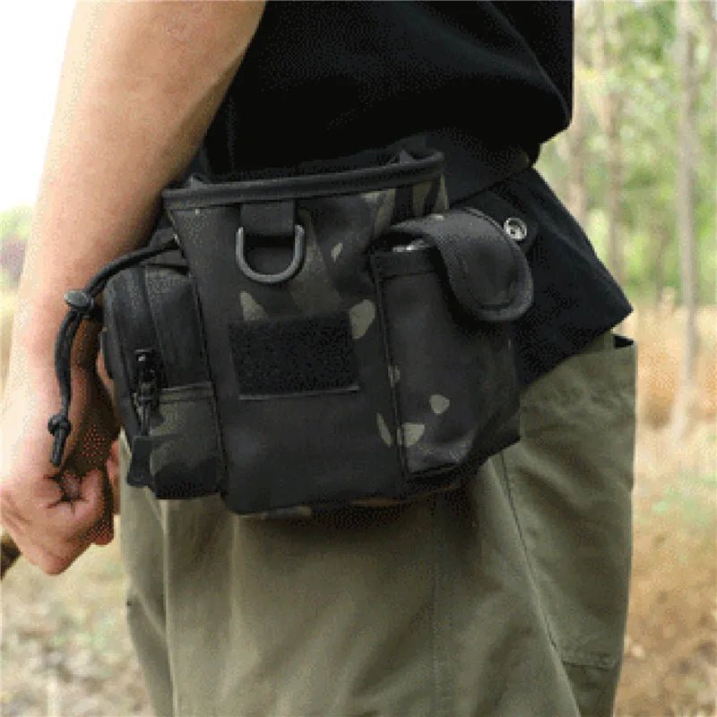 Dog Treat Pouch | Tactical Quick-Access | Zippered Compartments | Outdoor Use