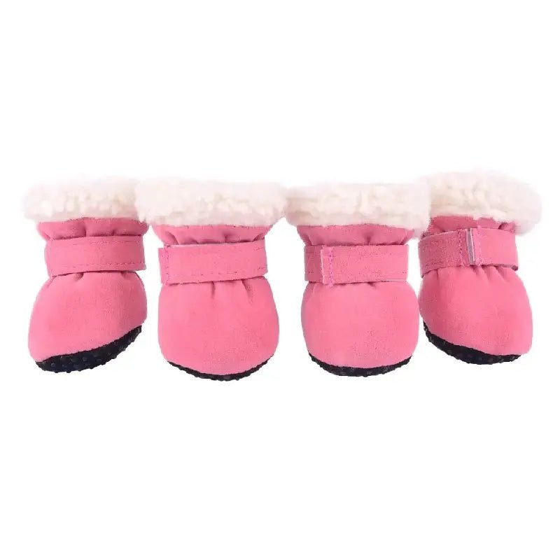 Dog Waterproof Boots | Insulated Velvet Lining | Non-Slip Sole & Windproof