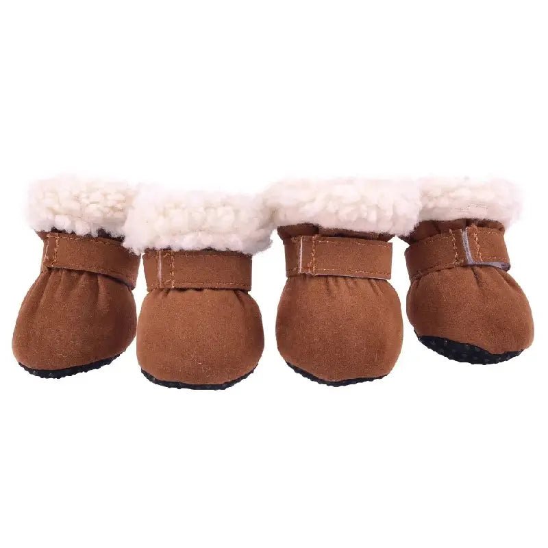Dog Waterproof Boots | Insulated Velvet Lining | Non-Slip Sole & Windproof