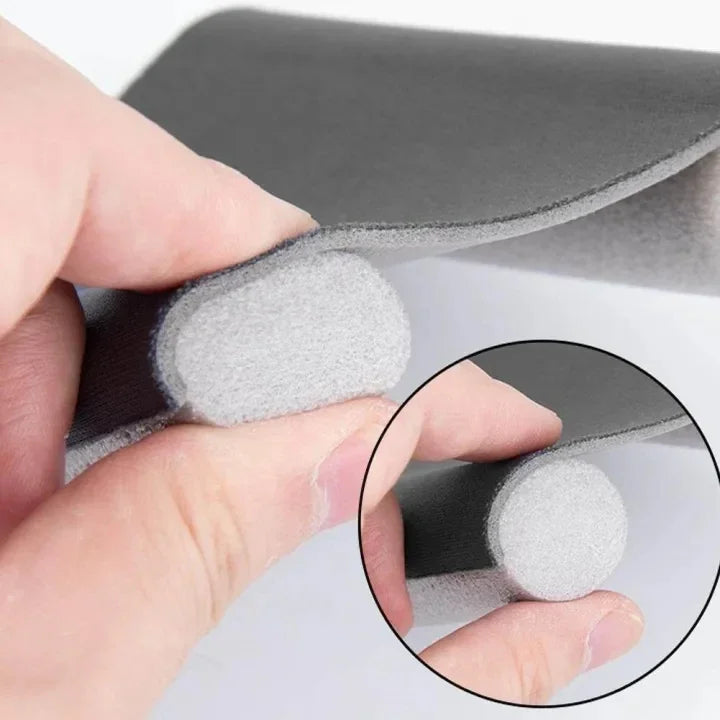 Door Draft Stopper | Weatherproof Foam Seal | 37 in Length | Peel-and-Stick Adhesive