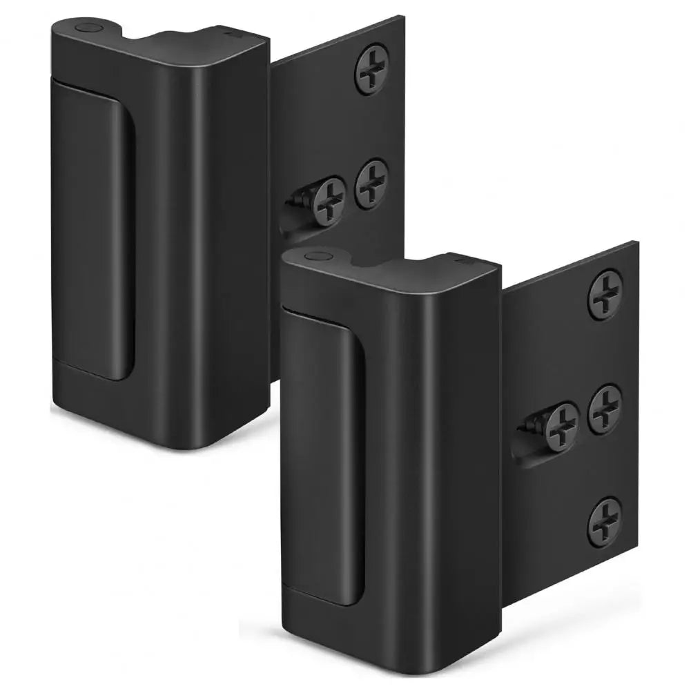 Door Security Latch | Anti-Theft Reinforcement | Aluminum, 33×23 cm | Child-Safe