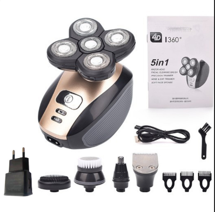 Electric Shaver for Men | Flexible Rotating Head | Waterproof & USB Rechargeable, Long Battery Life