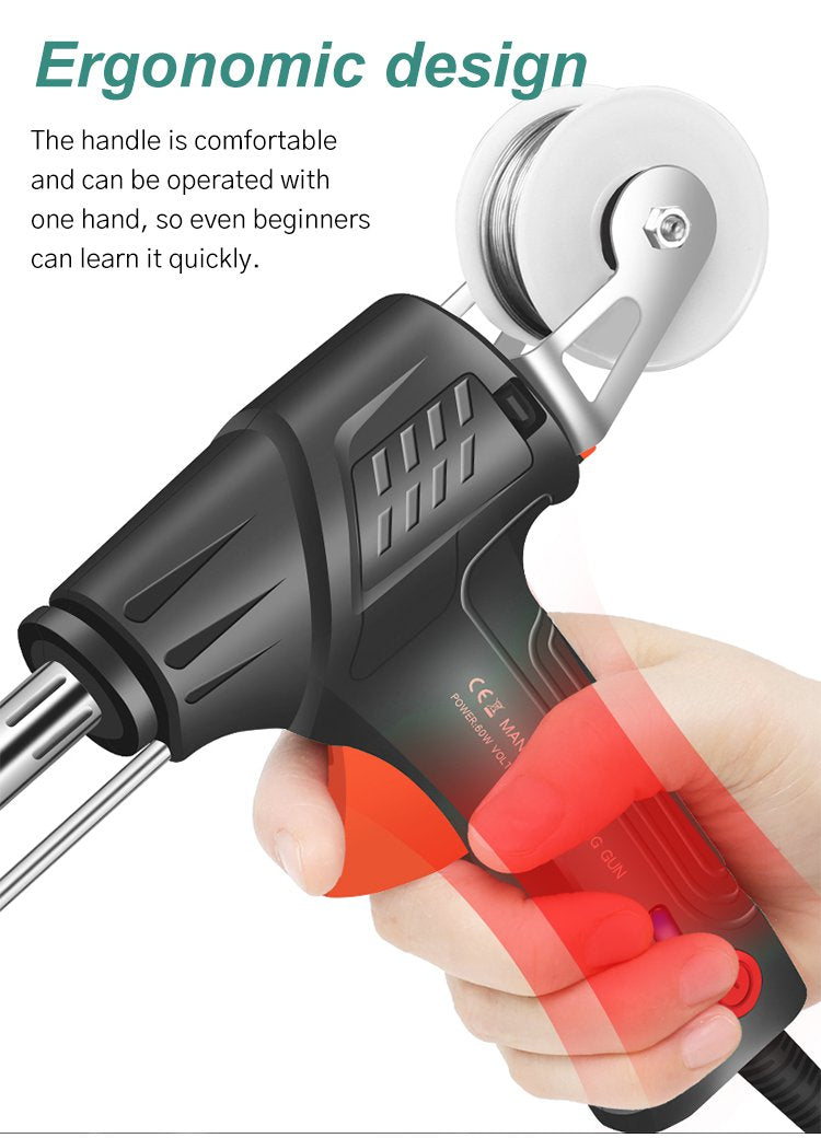 Electric Welding Tool | 20s Rapid Heat-Up | 2-in-1 Welding & Cutting | Ergonomic Handle
