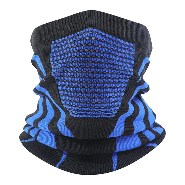 Face Mask & Neck Gaiter | Breathable Mesh Panel | Soft Elastic Knit | Cold Weather