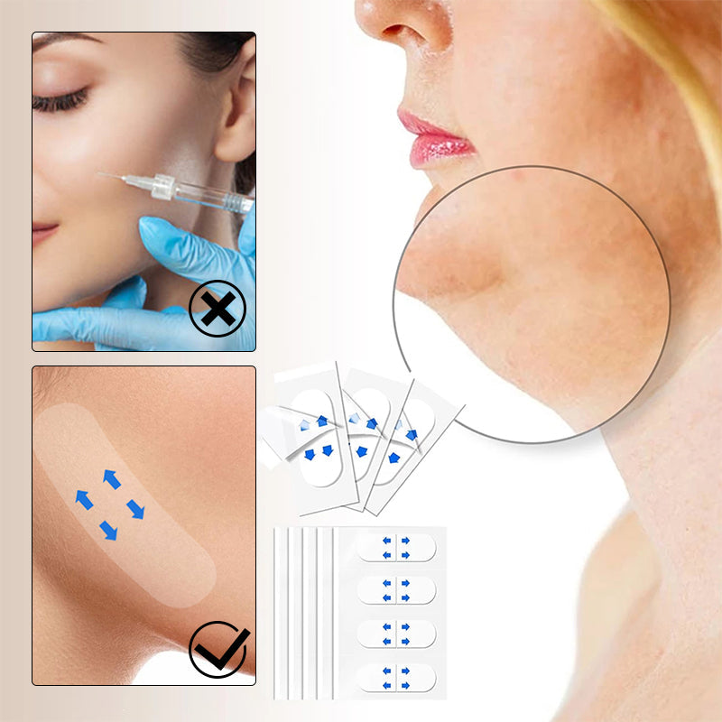 Facelift Tape | Invisible Slim Waterproof Adhesive | 40 Pieces | Instant Skin Firming