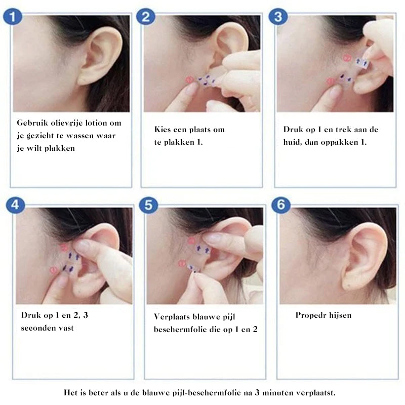 Facelift Tape | Invisible Slim Waterproof Adhesive | 40 Pieces | Instant Skin Firming