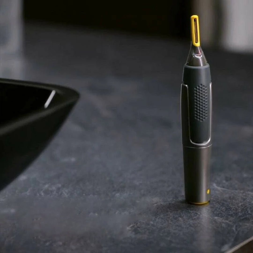 Facial Trimmer | Ultrathin Precision Head | LED Light & Ergonomic Grip