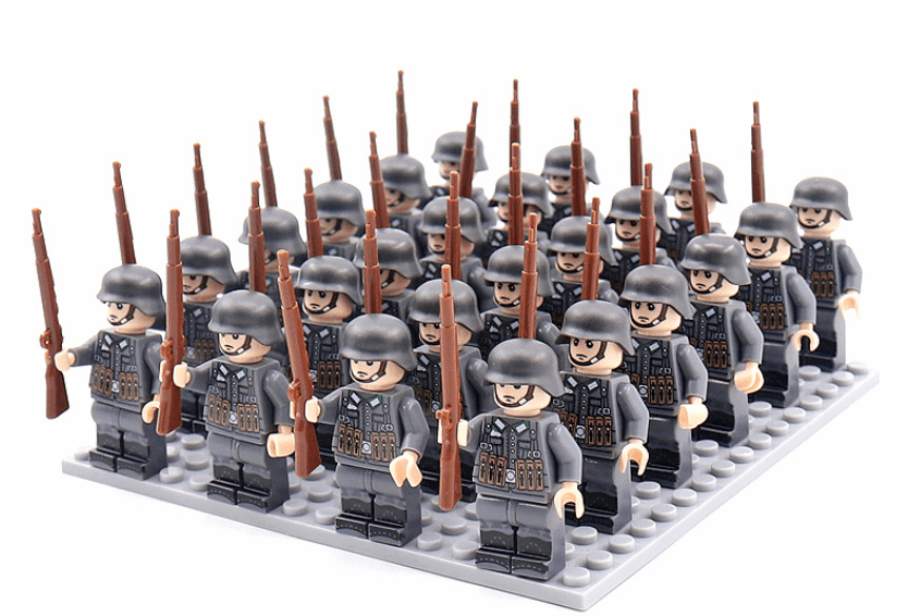 Figure Block Set for Kids & Collectors | 21-Piece Historical Figures | Accessories