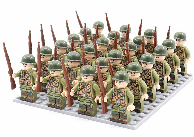 Figure Block Set for Kids & Collectors | 21-Piece Historical Figures | Accessories