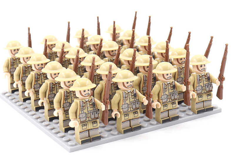 Figure Block Set for Kids & Collectors | 21-Piece Historical Figures | Accessories