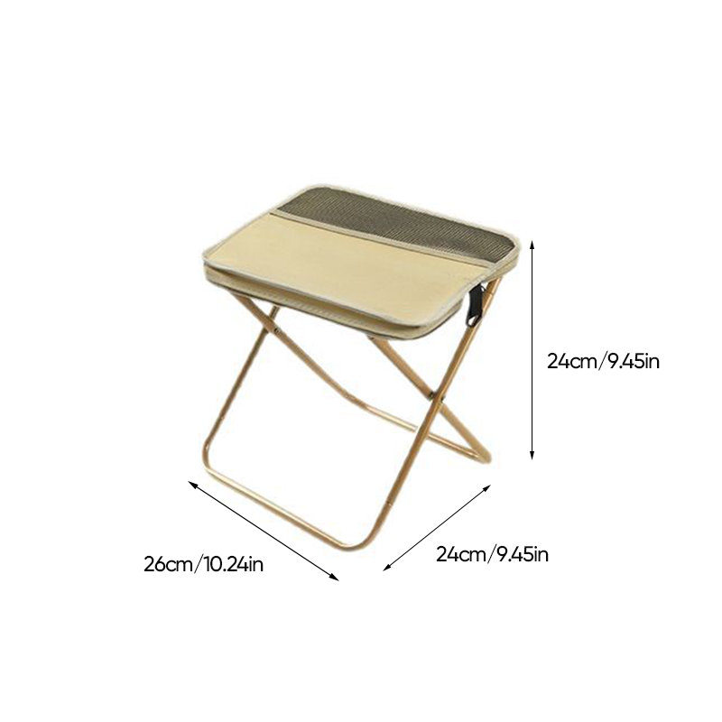 Foldable Backpack Stool | Portable Seat | Durable Oxford Fabric | Supports 330 lb