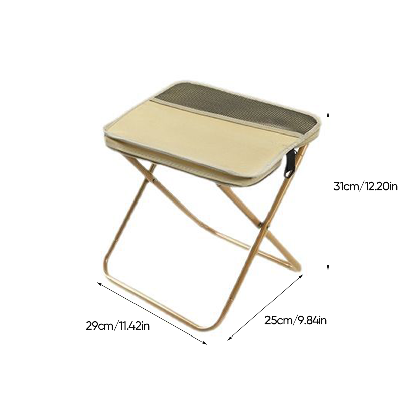 Foldable Backpack Stool | Portable Seat | Durable Oxford Fabric | Supports 330 lb