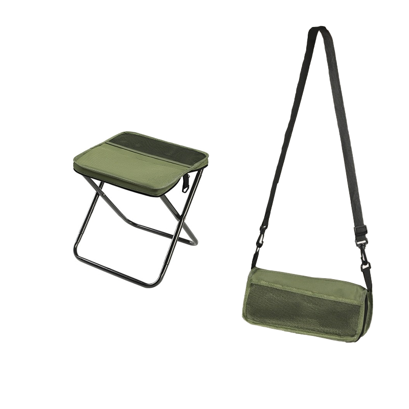 Foldable Backpack Stool | Portable Seat | Durable Oxford Fabric | Supports 330 lb
