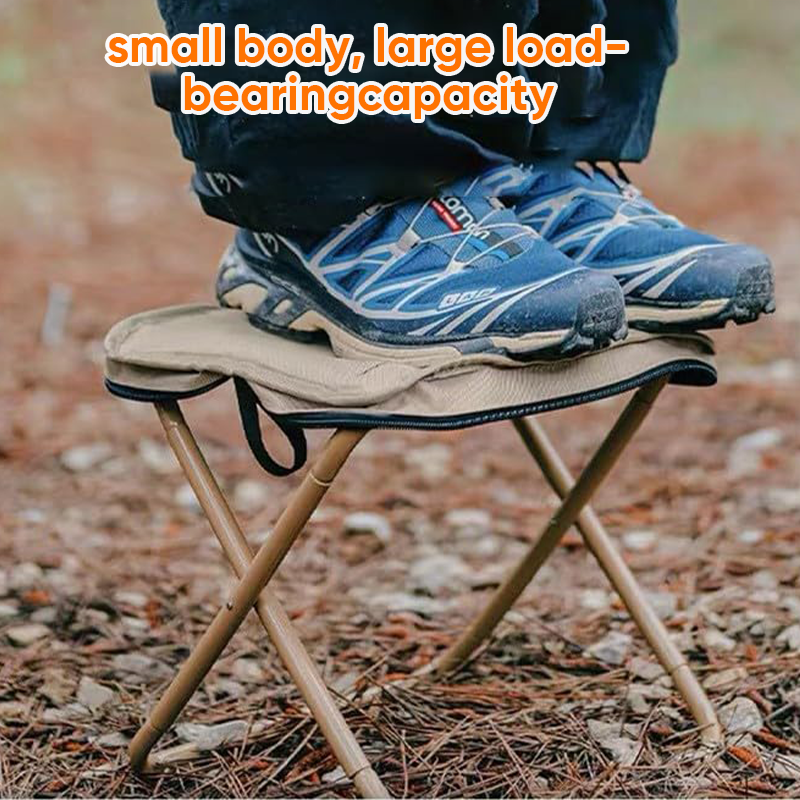 Foldable Backpack Stool | Portable Seat | Durable Oxford Fabric | Supports 330 lb