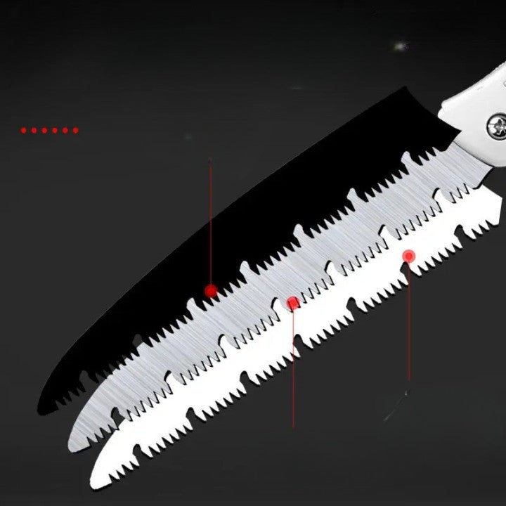 Folding Pruning Saw | Coarse-Toothed Blade | Lightweight & Portable | Camping and Gardening