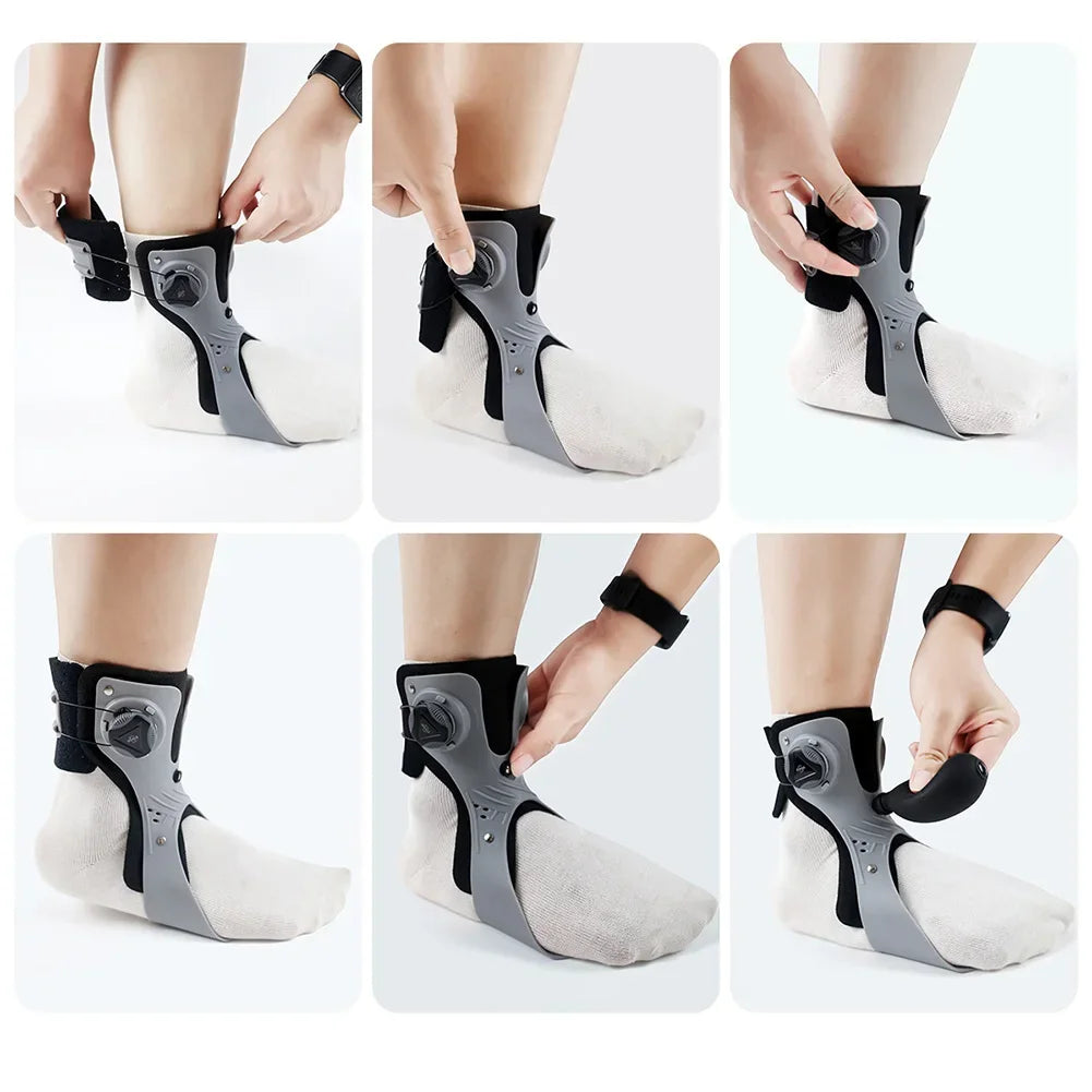 Foot Drop Brace | Adjustable Half-Foot Support | Breathable Mesh Cloth | Comfortable Fit