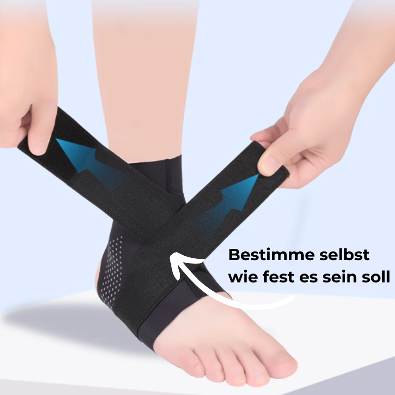 Football Ankle Brace | Low-Profile Stabilizing Wrap | Breathable Lightweight Fabric | In-Shoe Comfort