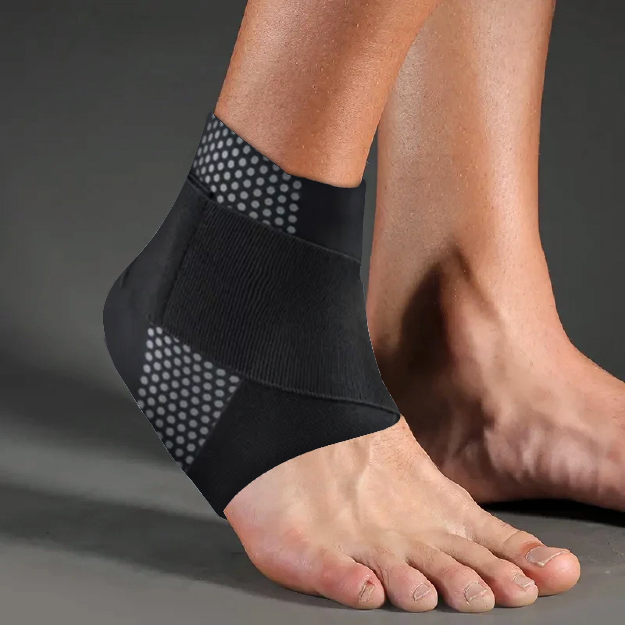 Football Ankle Brace | Low-Profile Stabilizing Wrap | Breathable Lightweight Fabric | In-Shoe Comfort