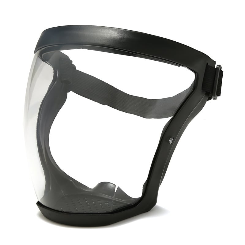 Full Face Shield | Large Wrap-Around Transparent | Anti-Fog | Comfortable Fit