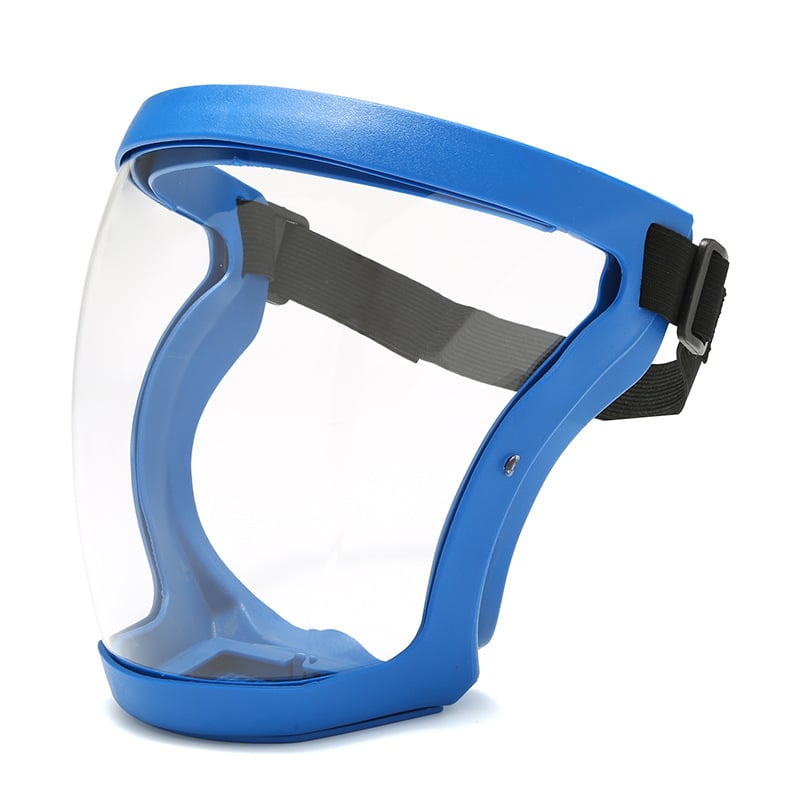 Full Face Shield | Large Wrap-Around Transparent | Anti-Fog | Comfortable Fit
