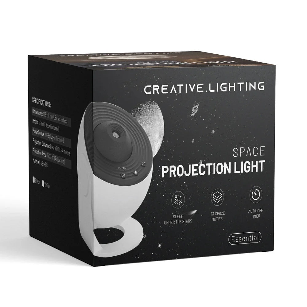 Galaxy Star Projector | Immersive Cosmic Projection | 13 Themes, Timer & USB Powered