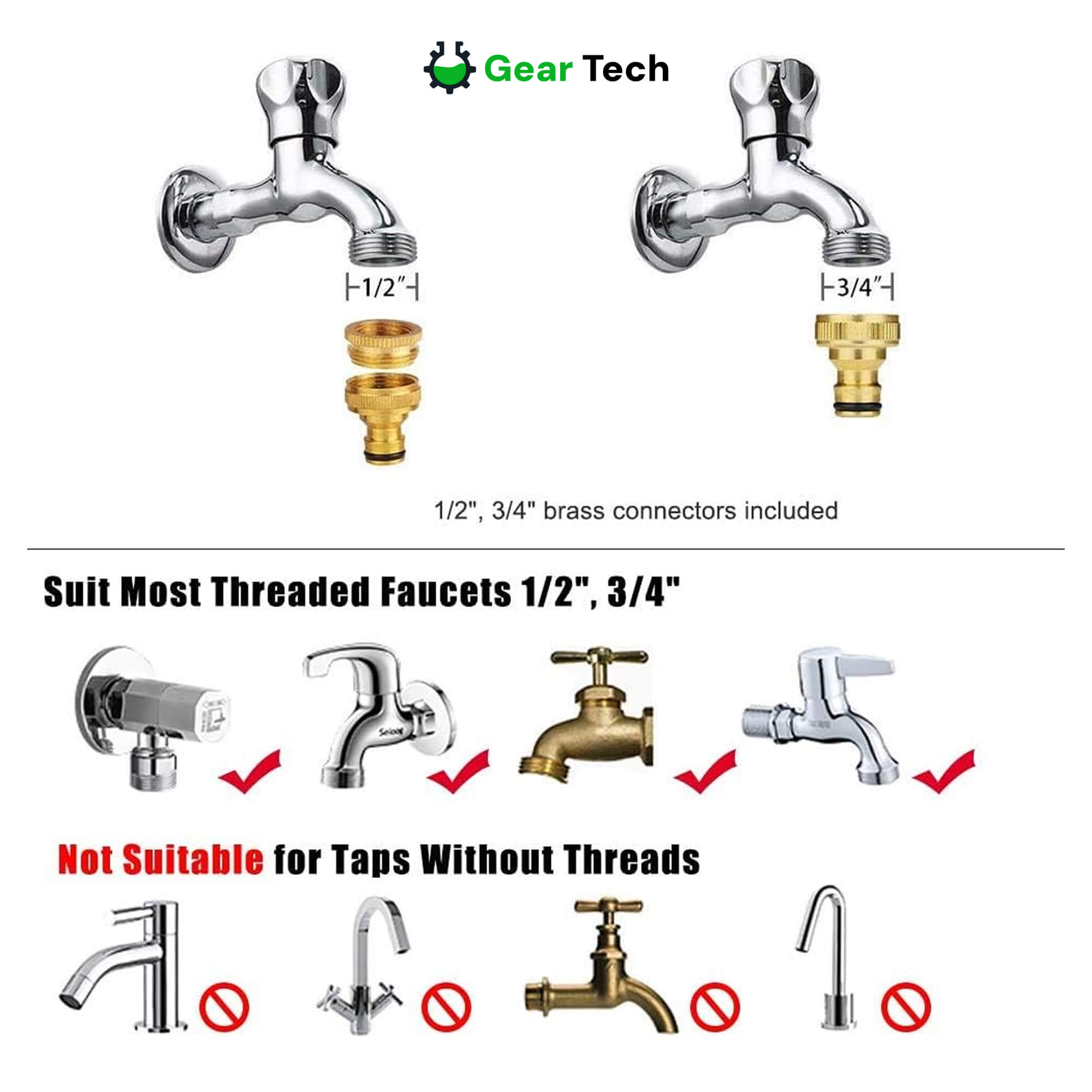 Garden Hose | Expandable 30m | Versatile Spray Nozzle & Leak-Proof Connectors