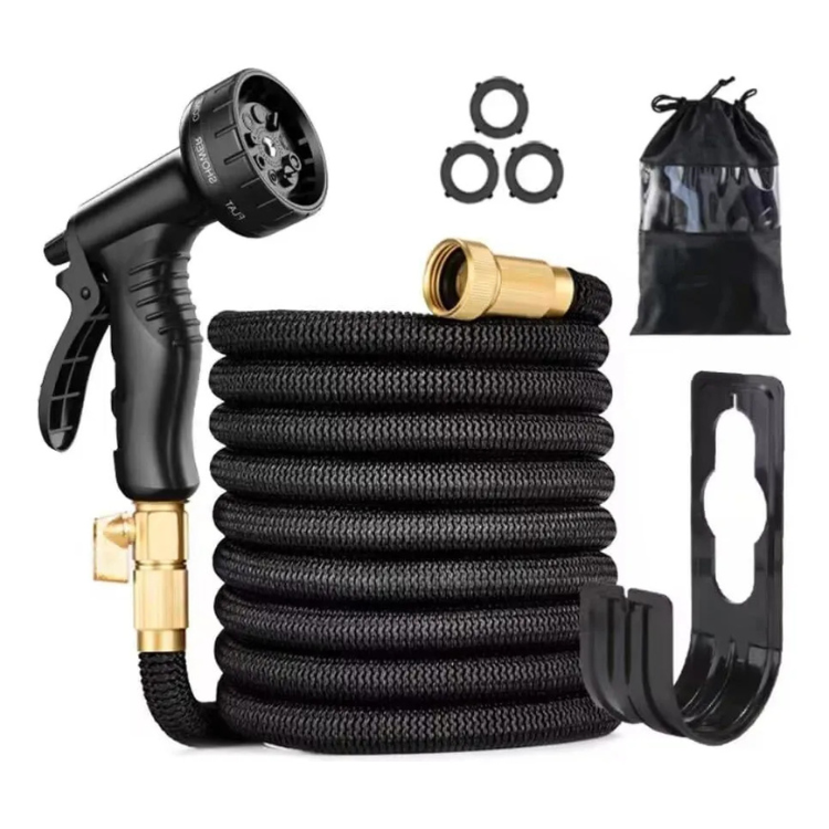 Garden Hose | Expandable 30m | Versatile Spray Nozzle & Leak-Proof Connectors