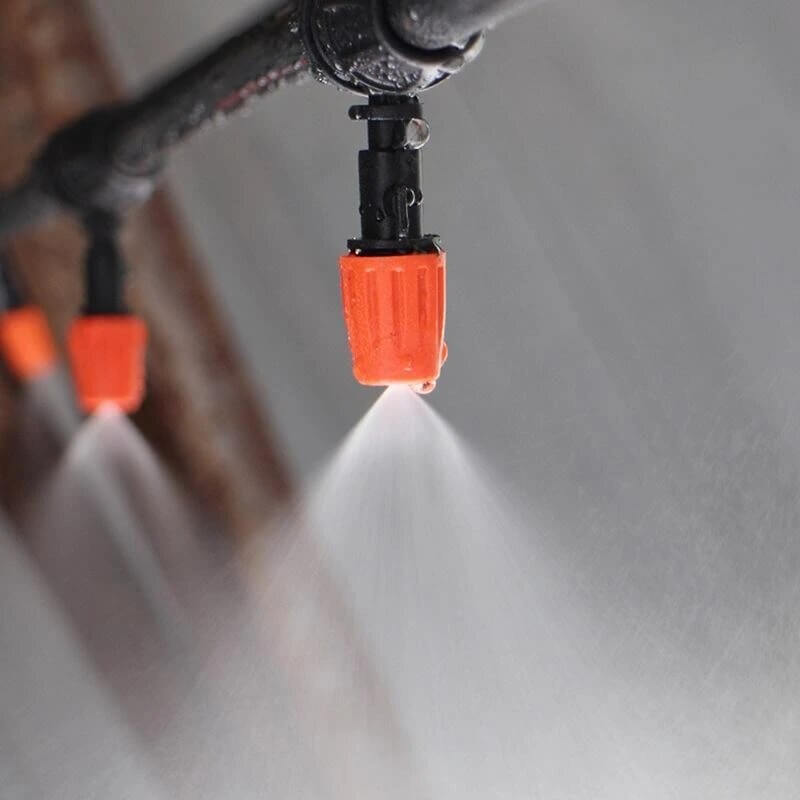 Garden Sprinkler Kit | Mist & Spray Modes | Adjustable Nozzles & 5–20m Hose | Water-Saving Design