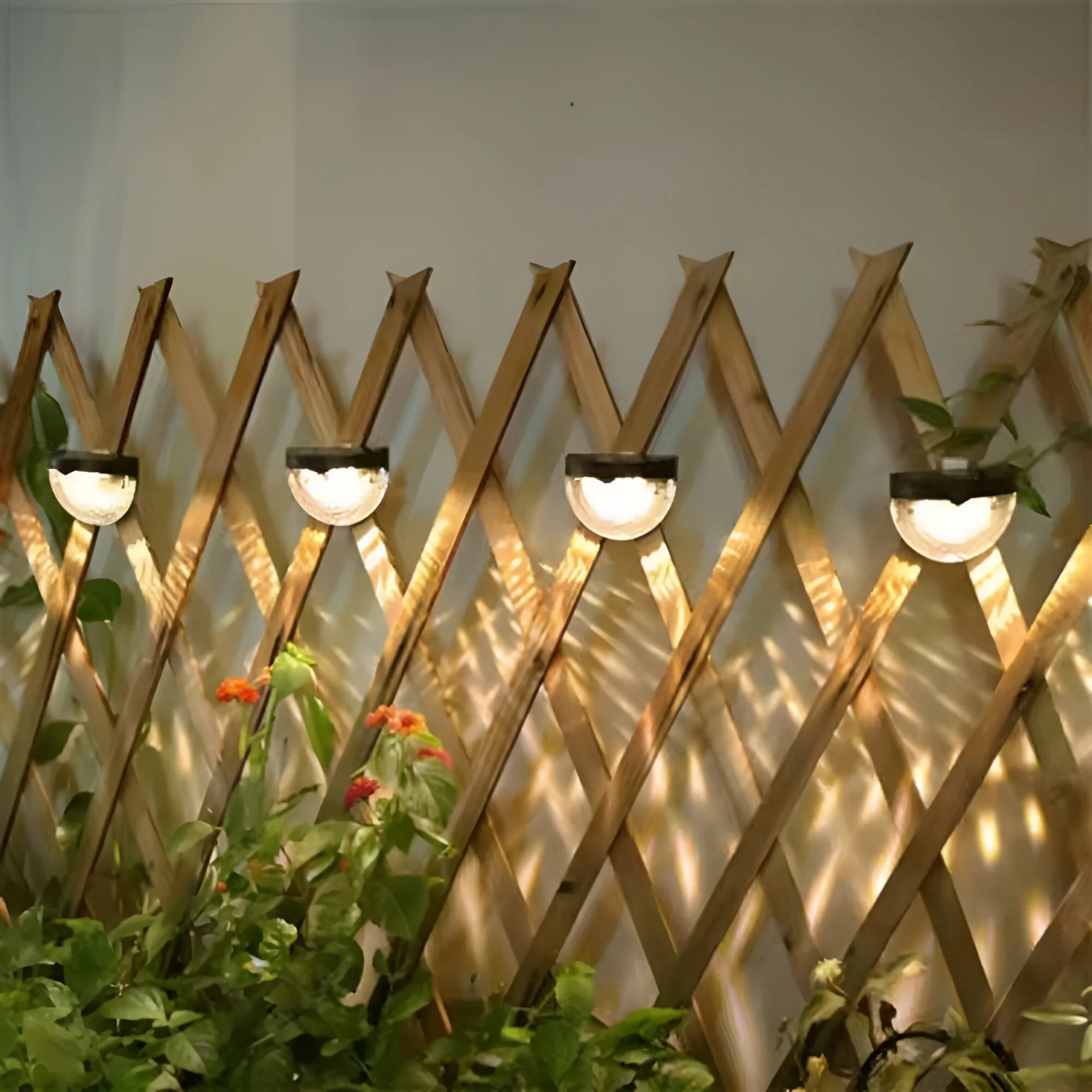 Garden Wall Light | Solar-Powered with Dusk-to-Dawn Sensor | Warm & Cool LED | Up to 12 Hours