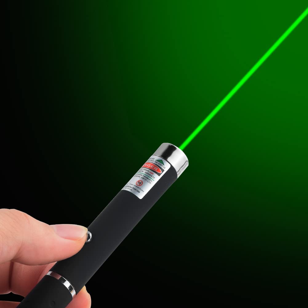 Handheld Laser Pointer | High-Power Beam | Rechargeable | For Presentations & Stargazing