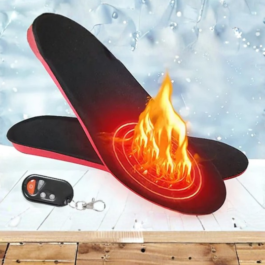 Heated Insoles Unisex | Remote-Controlled Heating | Long Battery Life | Cold Weather Comfort