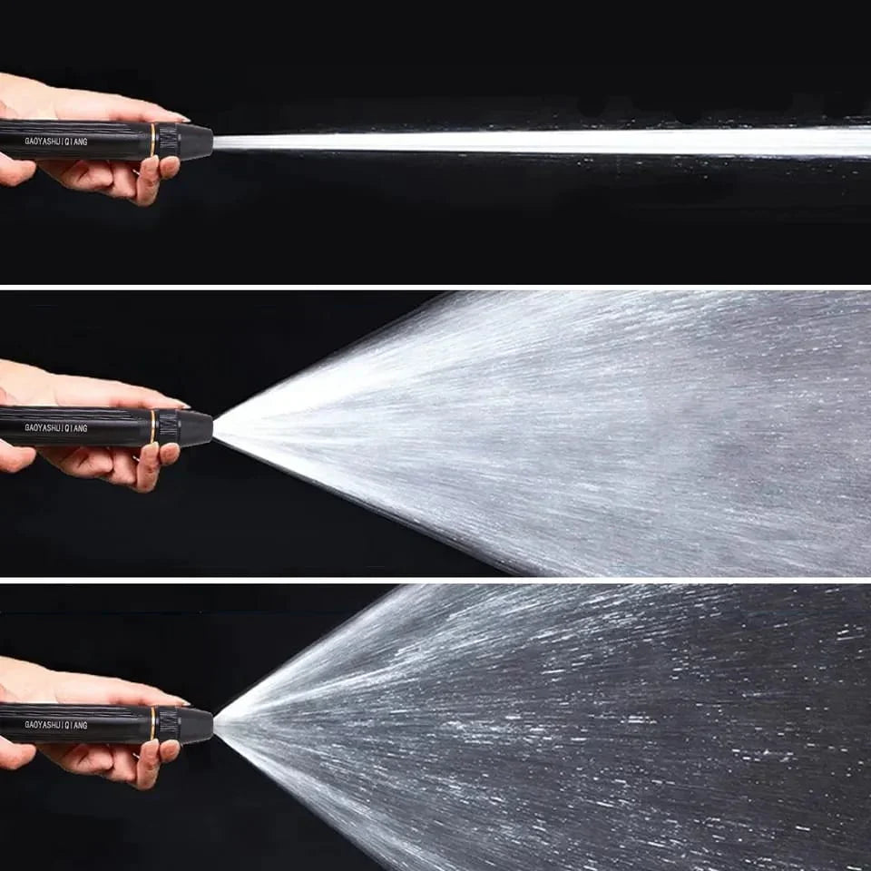 High-Pressure Hose Nozzle | Adjustable 360° Spray | Lightweight Aluminum & Leak-Proof Seal