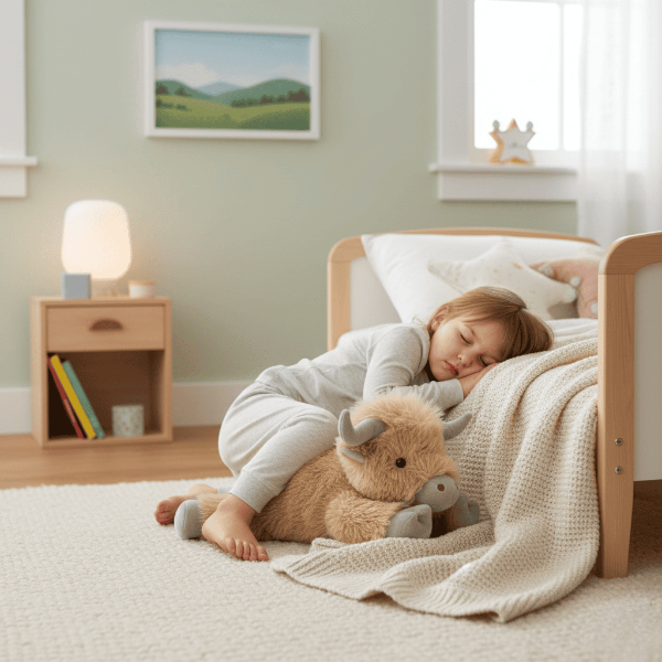 Highland Cow Plush Toy | Super-Soft Huggable | Soft Fabric & Cotton Fill | Gift for All Ages