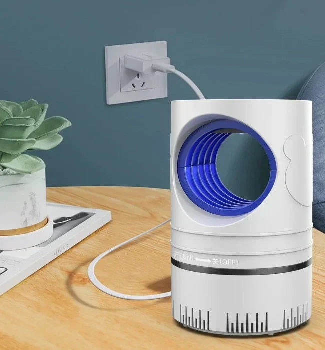 Indoor Insect Trap | Violet LED & Suction Fan | Escape-Proof Design | Chemical-Free